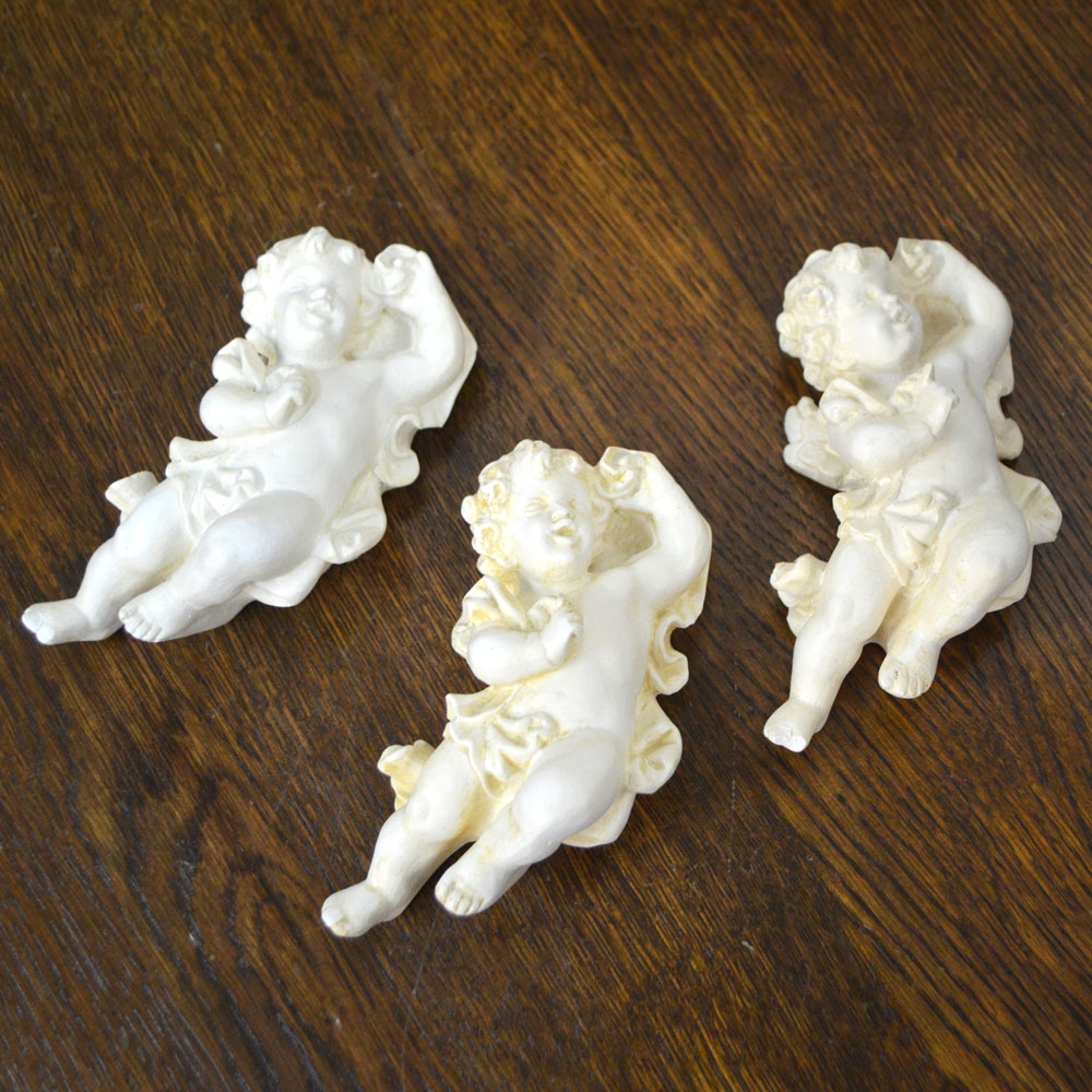樂天商城 - 【訳あり】 ヴィンテージ 壁掛け 石膏レリーフ エンジェル 英国製 Elementals Classical Gifts インテリア 欧州雑貨 壁飾り おしゃれ かわいい ヨーロッパ ルネッサンス 天使