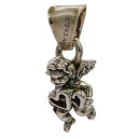 ハートエンジェル シルバー800 ペンダントトップ イタリア製 I GEMELLI ジェメリ アクセサリー ネックレス コンチネンタル イタリアンシルバー 銀 ユニセックス 天使 メール便OK