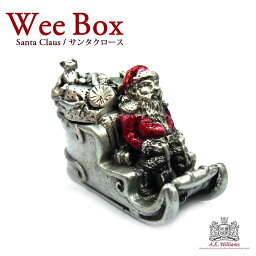 乳歯入れ サンタクローストゥースボックス 英国製 A.E.Williams クリスマス Xmas 小物入れ ケース Wee Box 出産 誕生日 記念日 ベビー キッズ お祝い ギフト プレゼント 贈り物 あす楽