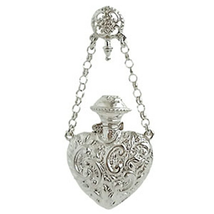 シルバー チャーム ヴィクトリアンデザイン パフュームボトル イギリス製 アクセサリー パーツ ネックレス ブレスレット ピアス スターリングシルバー 925 ...