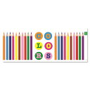 【訳あり】 ウォールステッカー ペンシル Lサイズ 100×35cm イタリア直輸入 Crearreda 壁紙 リビング キッチン DIY リメイク リフォーム デコレーション おしゃれ シート ウォールデコール 鉛筆