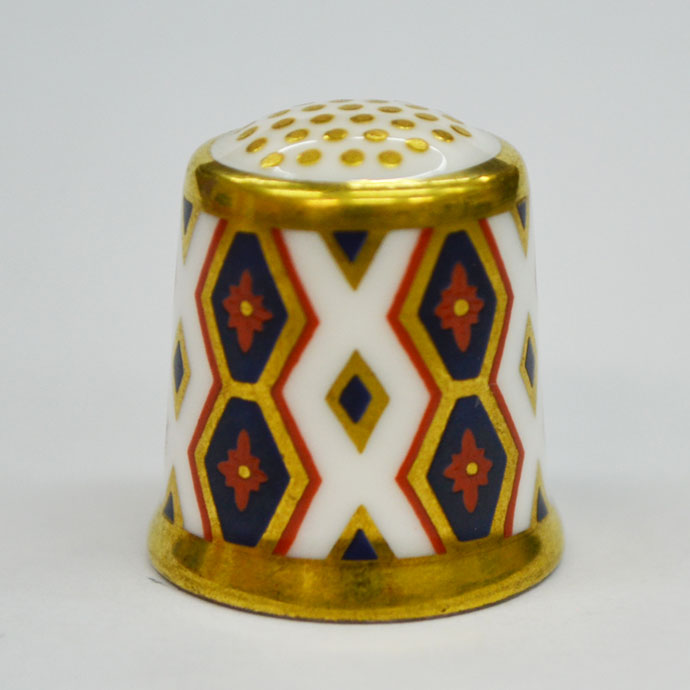 ヴィンテージ ボーンチャイナ製 シンブル Royal Crown Derby ロイヤルクラウンダー...