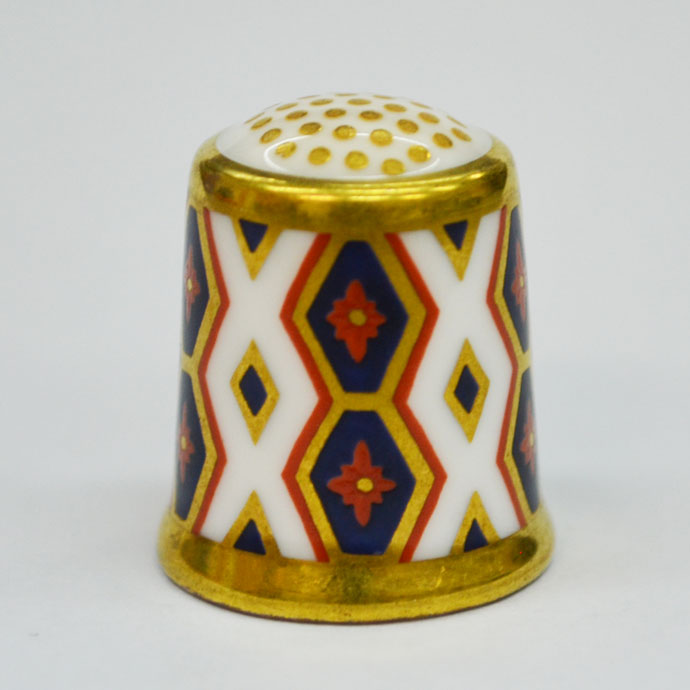 ヴィンテージ ボーンチャイナ製 シンブル Royal Crown Derby ロイヤルクラウンダー...