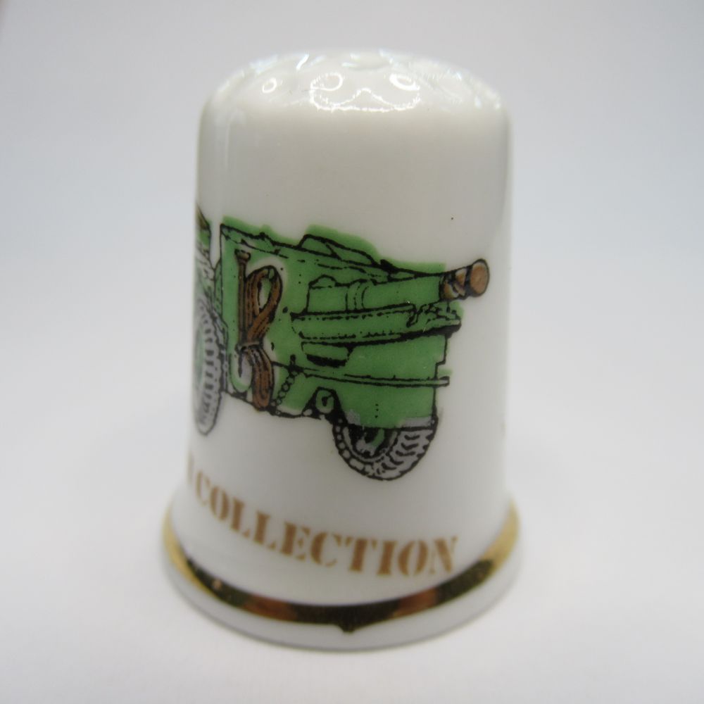 ヴィンテージ ボーンチャイナ製 シンブル The Muckleburgh Collection マックルバ...