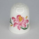 ヴィンテージ シンブル Coalport コールポート メモリアル 母の日 1979年 アンティーク ソーイング 裁縫道具 指貫 インテリア 雑貨 コレクション