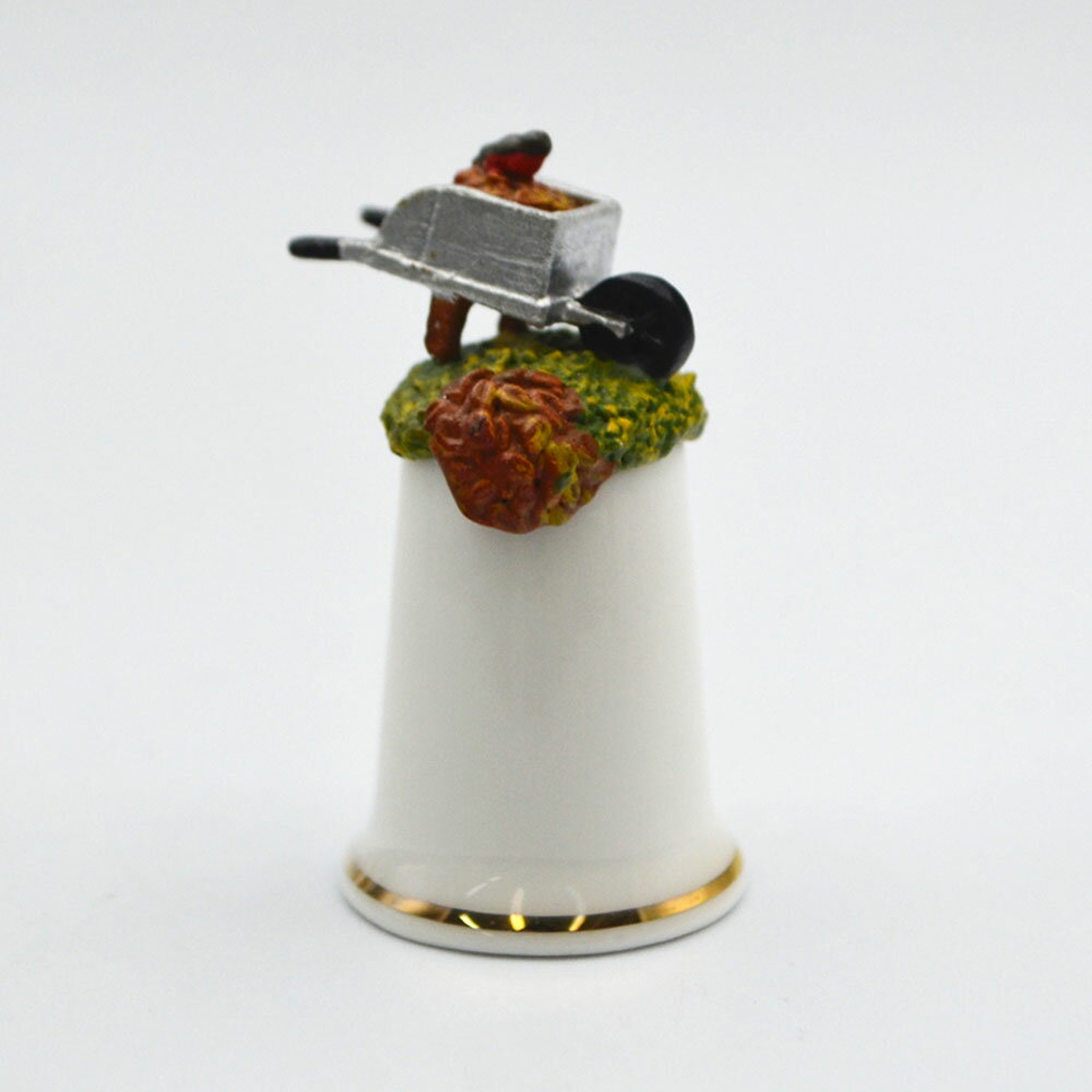 英国製 コレクション シンブル フラワーカート Sterling & Classic スターリング・クラシック ソーイン..