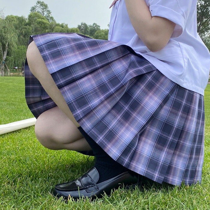 制服 夏 スカート チェック スクー