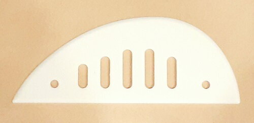 スクレーパー プラスチック製 約155×6.0×厚2mm 陶芸用 へら ヘラ プラスチック 陶芸 陶芸教室