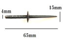 燭台 銅製いぶし 65mm 銅製 うそく立て 蝋燭台 火立て キャンドルスティック キャンドルスタンド