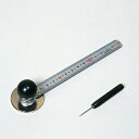 陶芸 サークルカッター 有効寸法 直径60〜300mm たたら板を円形 三日月 扇形などに制作するときに カッター
