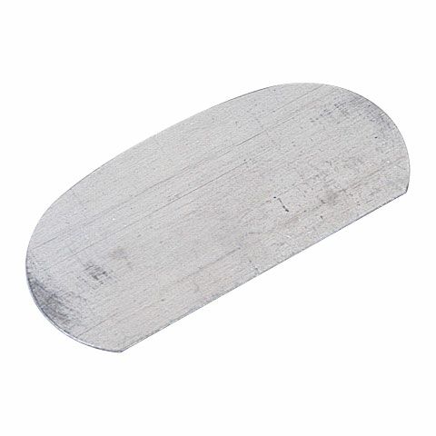 鉄こて 90×45mm 陶彫スクレーパー 粘土 成型 陶芸用 こて コテ陶芸 陶芸教室