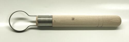 平線カキベラ No.1R 長さ約195mm 陶芸用 安全 陶芸 陶芸教室 カキベラ へら かきべら