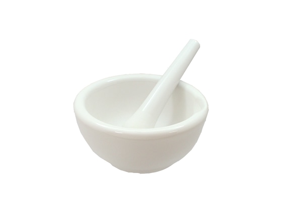 [陶芸] 乳鉢　乳棒付き　210mm