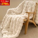 【スーパーSALE&半額割引⇒2760円】【楽天受賞】【洗濯ネットプレゼント】ふわとろ毛布 ブランケット もこもこ とろとろ ふわふわ ラビットファー調毛布 ひざ掛け 掛け毛布 もうふ 2枚合わせ 暖かい 掛け布団 マイクロファイバー 保温 冷房対策 吸湿速乾 抗菌防臭 おしゃれ