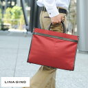 父の日 LINA GINO ブリーフケース メンズ MERCI 通勤 ビジネスバッグ 軽量 B4 カジュアル 自立 底鋲 B4 柔らかい ナイロン 鞄 かばん バッグ 