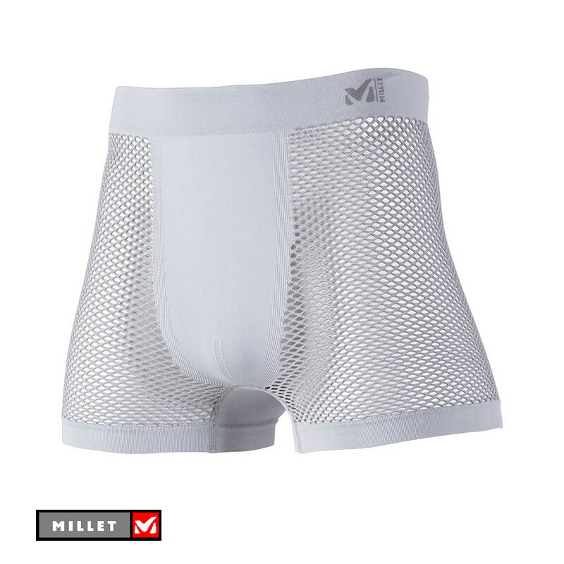 MILLET ミレー 吸水・速乾ボクサーパンツ DRYNAMIC MESH BOXER 男性用 メンズ ボクサーパンツ メッシュ アンダーウェア インナー 肌着 下着 ドライ スポーツ トレーニング アウトドア ギフト プレゼント