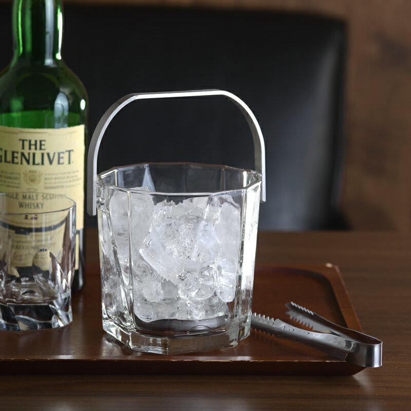 アイスペール トリニティー 氷バケツ アイスバケツ ガラス 日本製 アイスバケット 氷入れ 氷容器 酒好き ギフト プレゼント