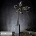 花瓶 北欧 ガラス おしゃれ HUKKA DESIGN suomi カレリアンソープストーン フラワーベース 一輪挿し 花瓶 インテリア フィンランド オブジェ...