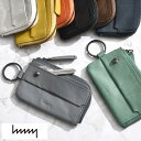 キーケース 小銭入れ 本革 日本製 hmny casual キーパック メンズ おしゃれ レザー カラフル コンパクト コインケース 大人 遊び心(4)