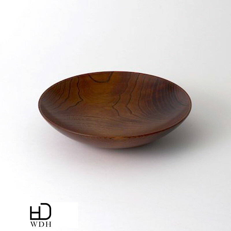 食器 木製 日本製 天然木 お皿 WDH 万能深皿 拭き漆 おしゃれ シンプル 自宅 カフェ 居酒屋 【送料無料】