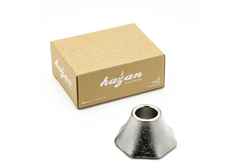 【閉店SALE40%OFF】ティッシュケース おしゃれ 遊び心 +d ティッシュディスペンサー Kazan 日本製 インテリア 大人 オブジェ ティッシュカバー ペーパーディスペンサー ユーモア [3]