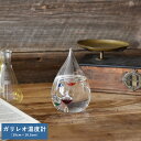 インテリア 置物 おしゃれ ガリレオ温度計 しずく 10cm×16.5cm オブジェ モダン かっこいい 男性 大人 知的 理系 好き プレゼント ギフト