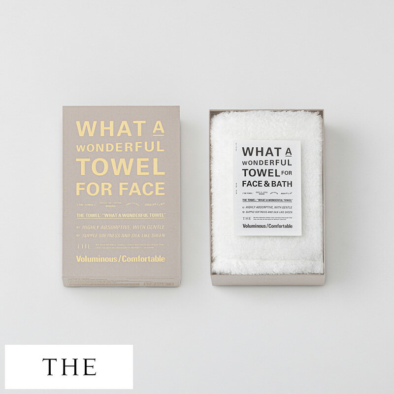 タオル メンズ 無地 高級 日本製 今治 THE (ザ) FACE TOWEL SOFT フェイスタオルソフト 箱付き フェイス 吸収 おしゃれ シンプル 男性...