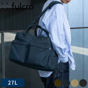 メンズ ボストンバッグ 靴 収納 fulcro フルクロ Explorer ボストン ボーイング 大容量 シューズ収納 旅行 ゴルフ ジム 大人 カジュアル おしゃれ 30代 40代 50代 軽量 軽い 撥水 旅行バッグ 1泊2日 キャリーオン 【送料無料】