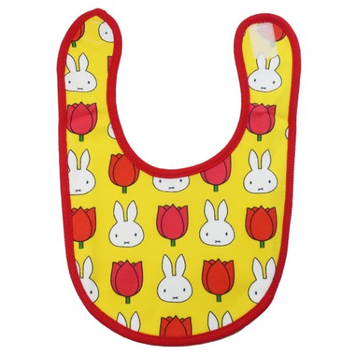 商品紹介 ディックブルーナの人気絵本【miffy/ミッフィー】 こちらは定番人気の【ベビービブ】 首の部分はマジックテープで取り外し可能。 ■サイズ：約190×280mm 素材：綿100％ パッケージが予告もなく変更になる場合がございます。