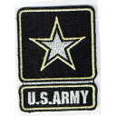 ワッペン「 U.S.ARMY 」可愛いイラストの刺繍ワッペン