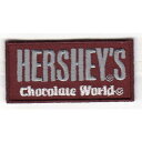 ワッペン「 HERSHEY’S ハーシーズ ロゴ 」 可愛いイラストの刺繍ワッペン