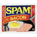 ワッペン「 SPAM スパム 」 可愛いイラストの刺繍ワッペン(3)