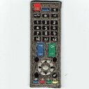ワッペン「 テレビリモコン 」可愛いイラストの刺繍ワッペン