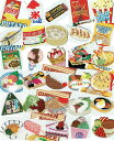 可愛いイラストの刺繍ワッペン 食べ物系2 x単品1枚