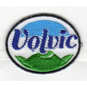 ワッペン「 Volvic ボルヴィック 」可愛いイラストの刺繍ワッペン