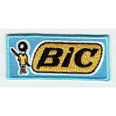 ワッペン「 Bic 」可愛いイラストの刺繍ワッペン
