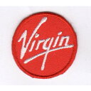 ワッペン「 Virgin バージン 」可愛いイラストの刺繍ワッペン