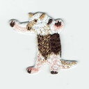 ワッペン「 オオアリクイ 」可愛いイラストの刺繍ワッペン