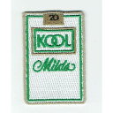 ワッペン「 KOOL 」可愛いイラストの刺繍ワッペン