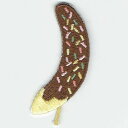 ワッペン 「 チョコバナナ 」 可愛いイラストの刺繍ワッペン