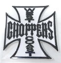 ワッペン「 WEST COAST CHOPPERS （WH） 」レーシングの刺繍ワッペン　アメリカン　アドバダイジング　