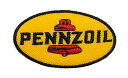 ワッペン「 PENNZ OIL 」可愛いイラストの刺繍ワッペン