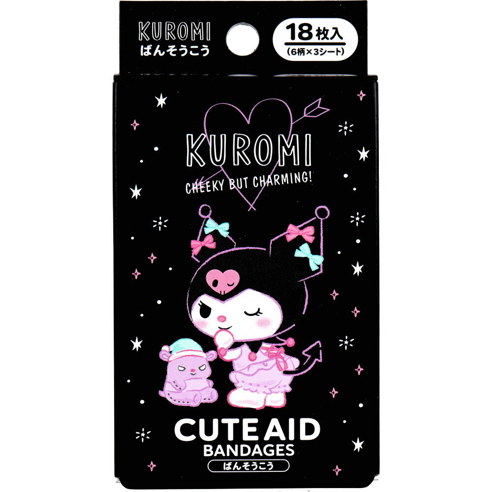 CUTE AID クロミ キャラクターばんそうこう 18枚入