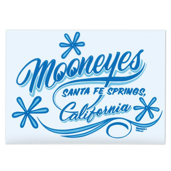 [ACY MOONEYES Sticker XebJ[ California Pinstripe Sticker u[ [DM173BL]