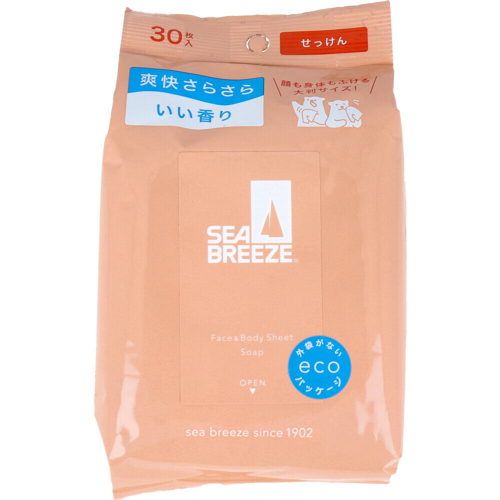 シーブリーズ フェイス＆ボディアイスシート N せっけん 30枚入 x36点セット