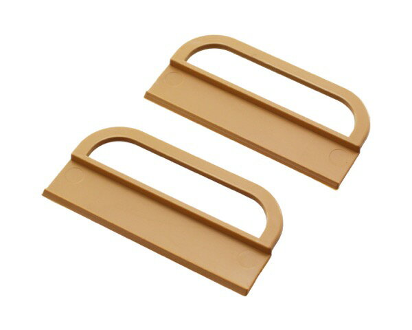 パネルフレーム用 差込取手 オフホワイト or ビスケット 【光モール】