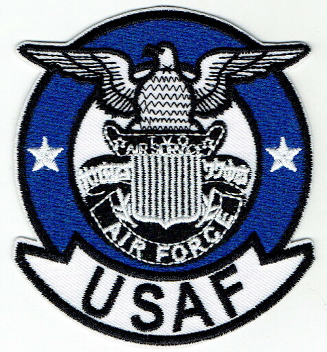 AT【アイロンワッペン】「F. USAF BLxWH」 AT【アイロンワッペン】「F. USAF BLxWH」