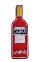 WMワッペン「 ボトルCAMPARI 」5# 可愛いイラストの刺繍ワッペン