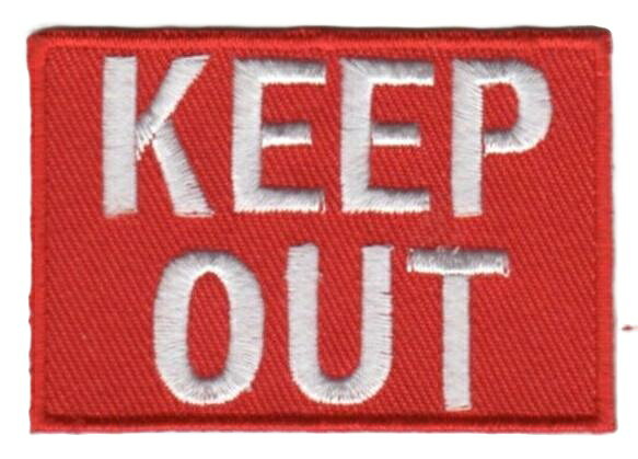 åڥ KEEP OUT ײİ饹Ȥλɽåڥ