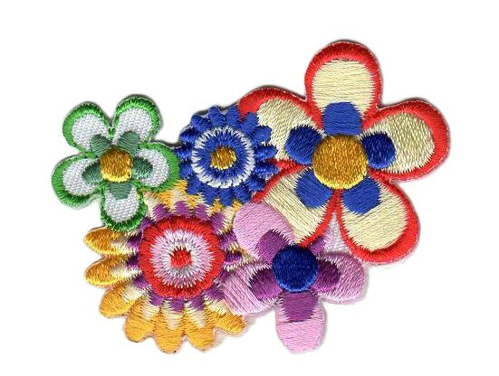 J693★トゥービーシック カットソー 44 立体 花柄 刺繍 アップリケ洗える TO BE CHIC - J693☆トゥービーシック カットソー 44 立体 花柄 刺繍